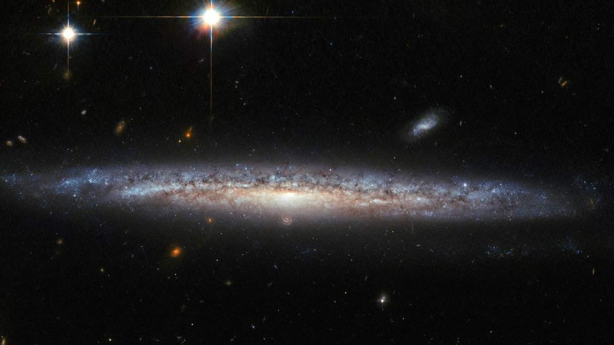 Галктика NGC 6240 (снимок телескопа "Хаббл") Галктика NGC 6240 (снимок телескопа "Хаббл")
