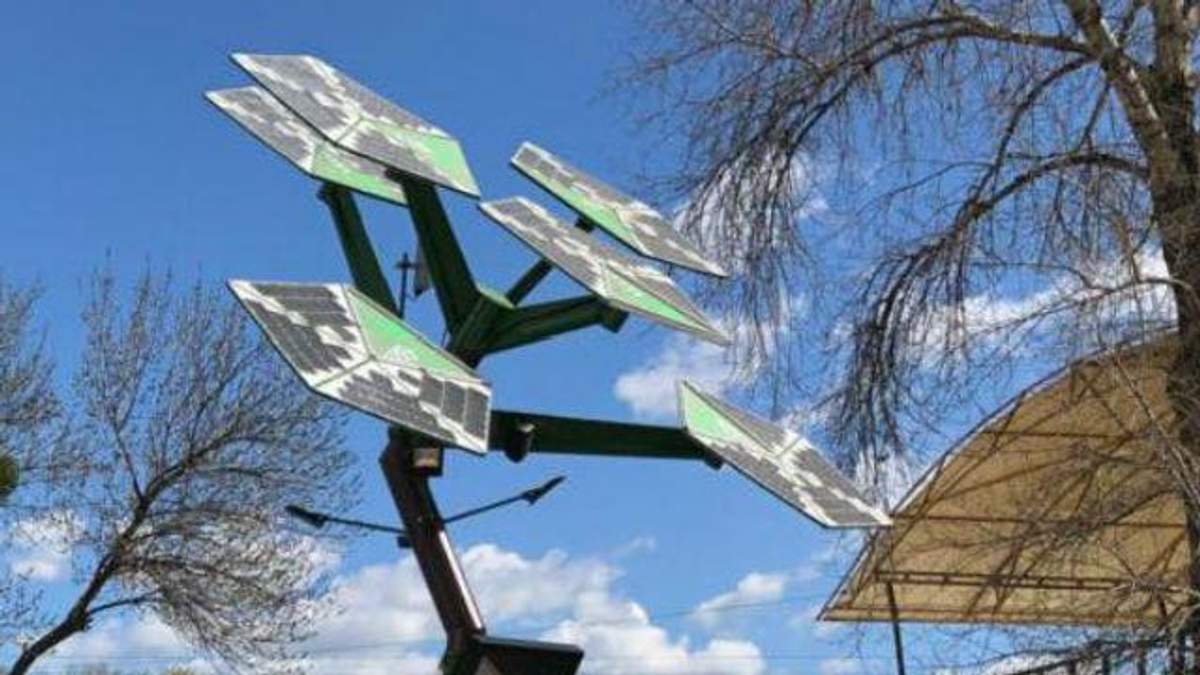 В Киеве открыли первое смарт-дерево В Киеве открыли первое смарт-дерево