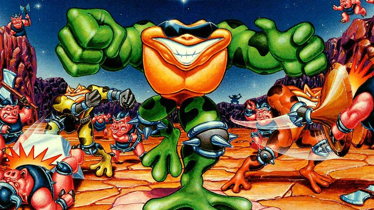Заставка игры Battletoads Заставка игры Battletoads