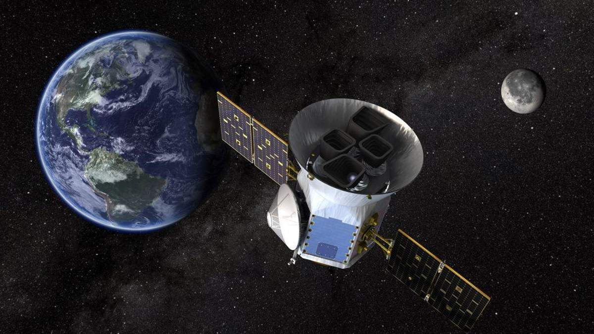 Телескоп TESS розпочав свою роботу в космосі Телескоп TESS розпочав свою роботу в космосі