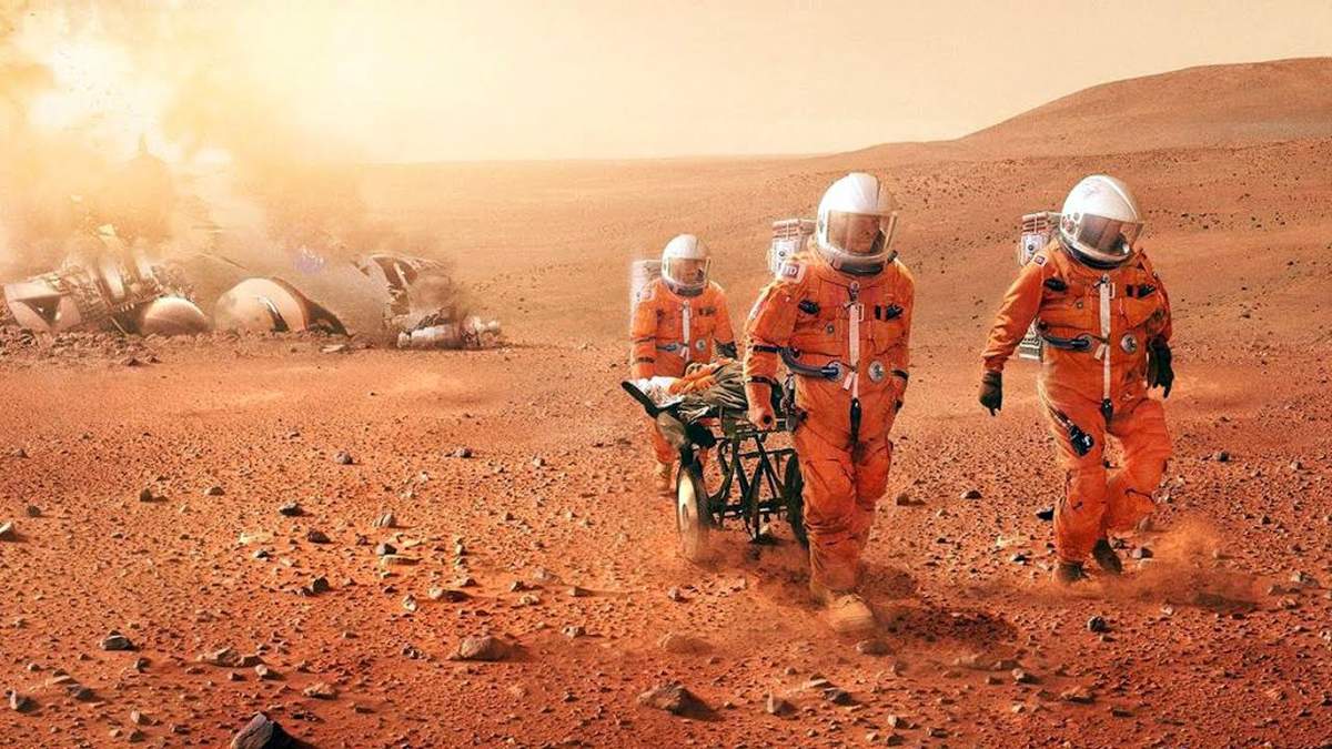 На Марсе самое опасное для человека – это заряженные солнечные частицы. На Марсе самое опасное для человека – это заряженные солнечные частицы.