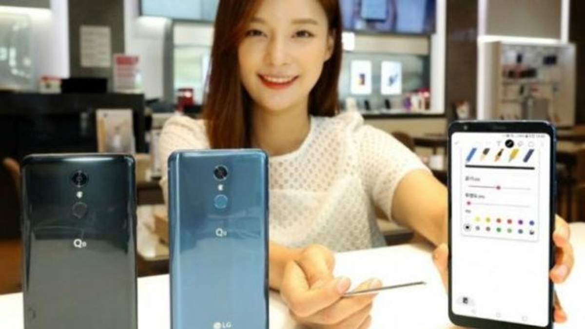 LG Q8 (2018) со стилусом LG Q8 (2018) со стилусом