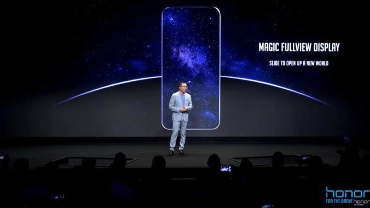 Безрамкочный смартфон Honor Magic 2 Безрамкочный смартфон Honor Magic 2