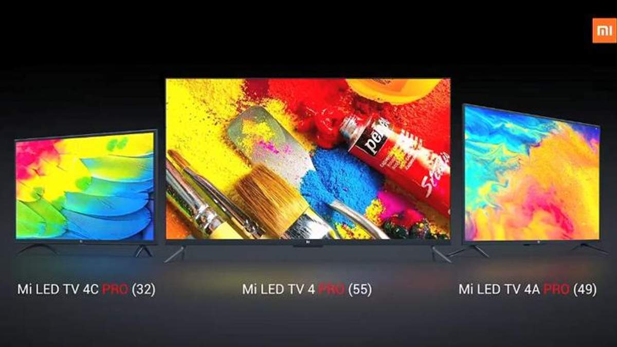 Xiaomi представила 3 нових смарт-телевізори: Xiaomi представила 3 нових смарт-телевізори: