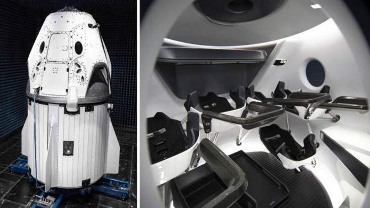 Капсула Crew Dragon от SpaceX Капсула Crew Dragon от SpaceX