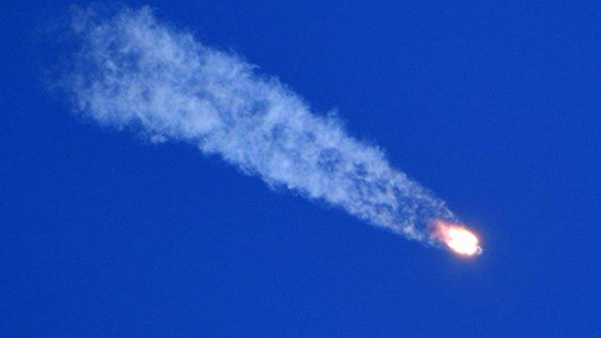 Аварія ракети "Союз" Аварія ракети "Союз"