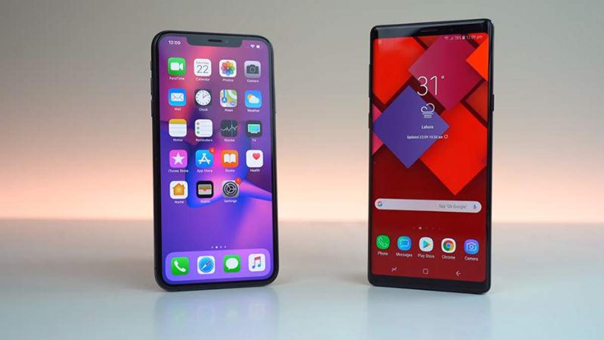 iPhone Xs Max и Galaxy Note9 сравнили на автономность iPhone Xs Max и Galaxy Note9 сравнили на автономность
