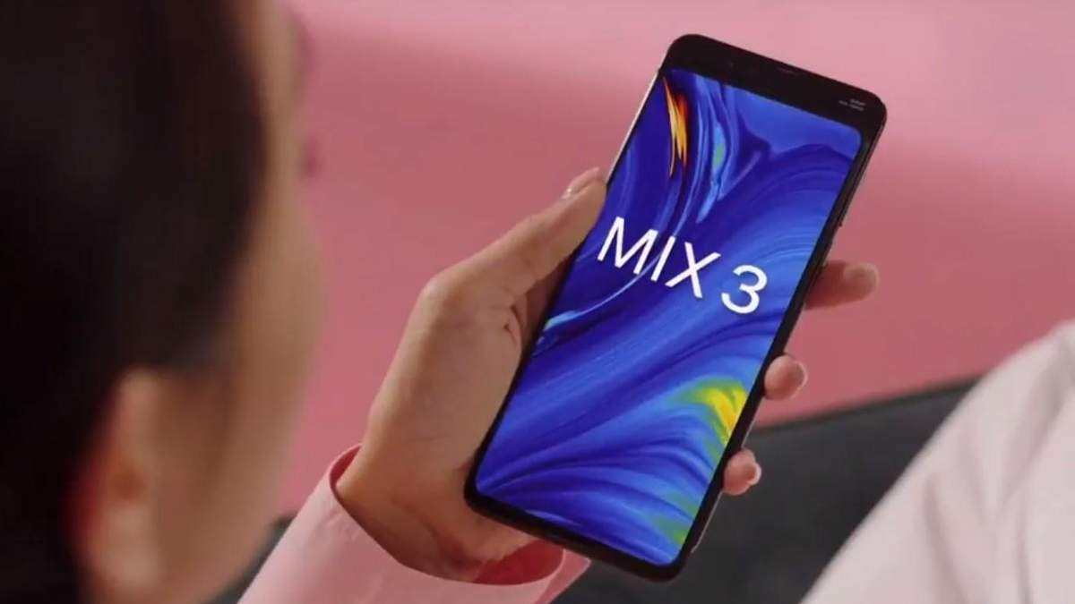 Xiaomi Mi Mix 3: тизер Xiaomi Mi Mix 3: тизер