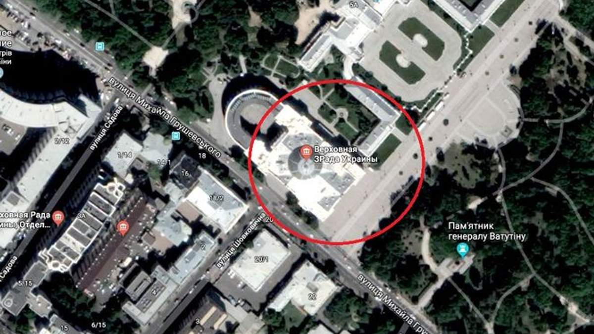 У Google Maps перейменували Верховну Раду у "Верховну Зраду" У Google Maps перейменували Верховну Раду у "Верховну Зраду"