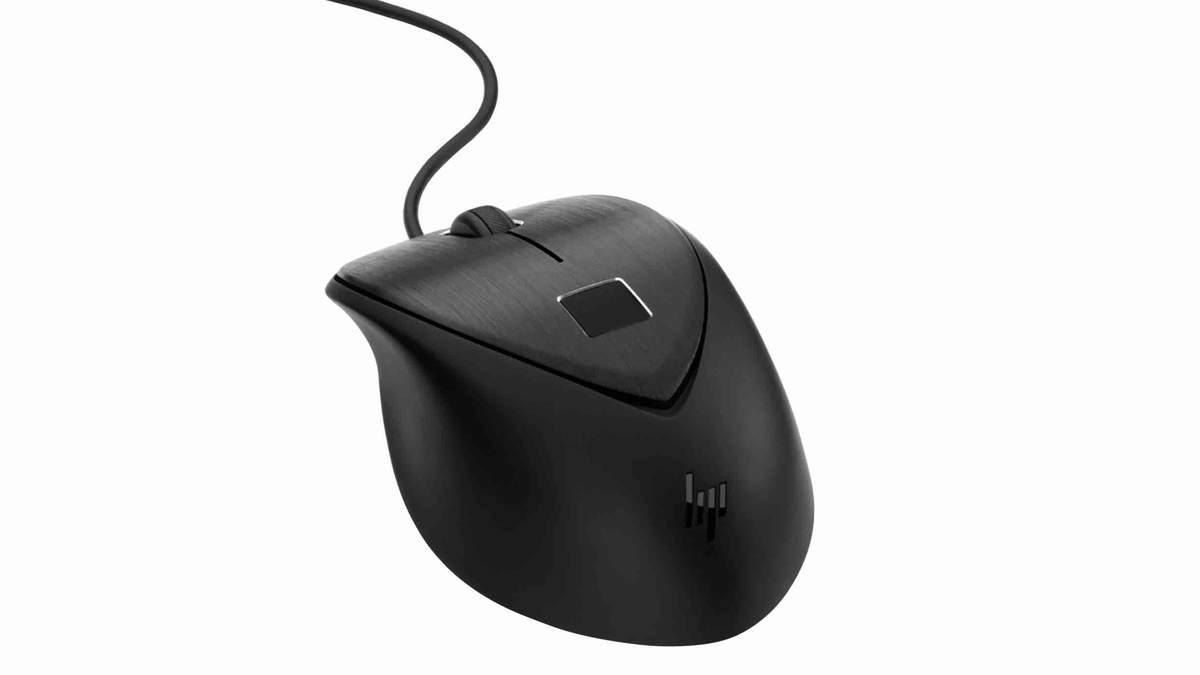 Мышка от HP со сканером пальцев Мышка от HP со сканером пальцев