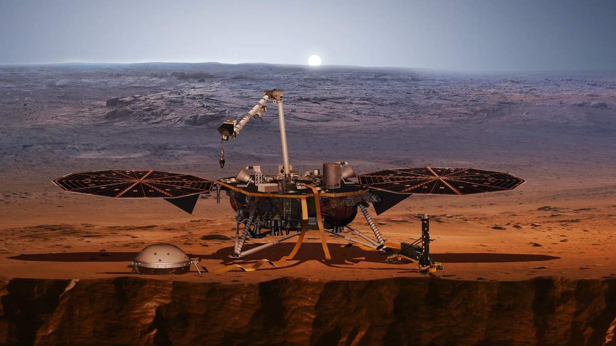 Зонд InSight надіслав перші фото з Марсу Зонд InSight надіслав перші фото з Марсу