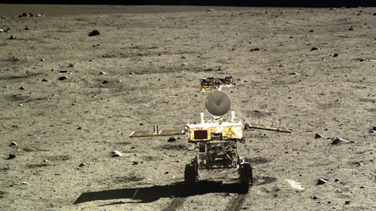 Chang'e 4 на Луне Chang'e 4 на Луне
