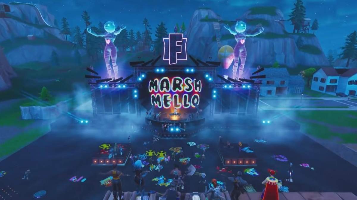 Концерт в игре Fortnite Концерт в игре Fortnite
