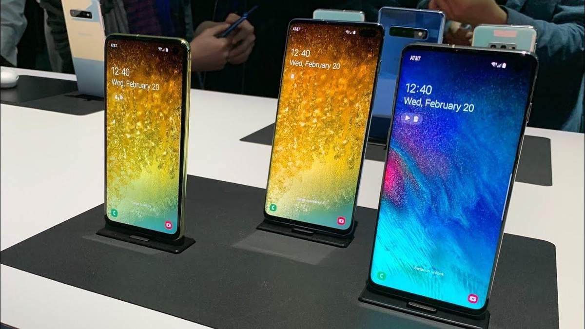 Samsung Galaxy S10 + Samsung Galaxy S10 +