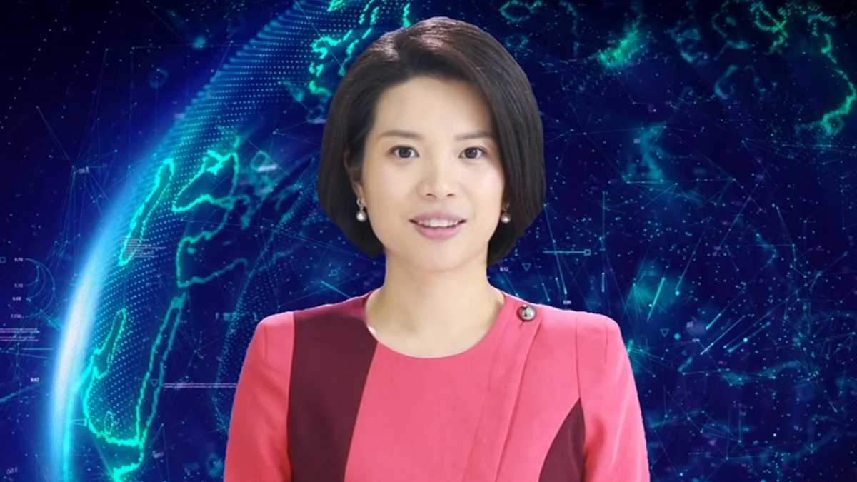 Виртуальная ведущая Синь Сяомен Виртуальная ведущая Синь Сяомен