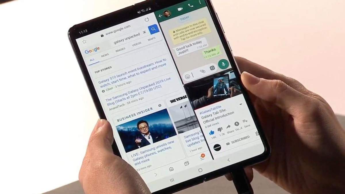 Как работает гибкий смартфон Samsung Galaxy Fold Как работает гибкий смартфон Samsung Galaxy Fold
