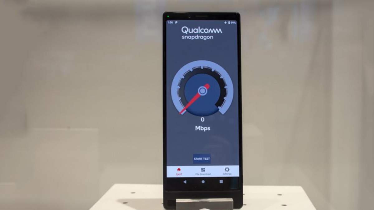 Sony показала свой первый 5G-смартфон Sony показала свой первый 5G-смартфон