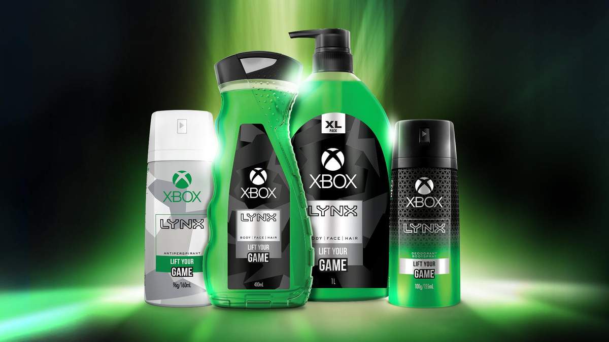 Microsoft представила линейку по уходу за телом Lynx Xbox Microsoft представила линейку по уходу за телом Lynx Xbox