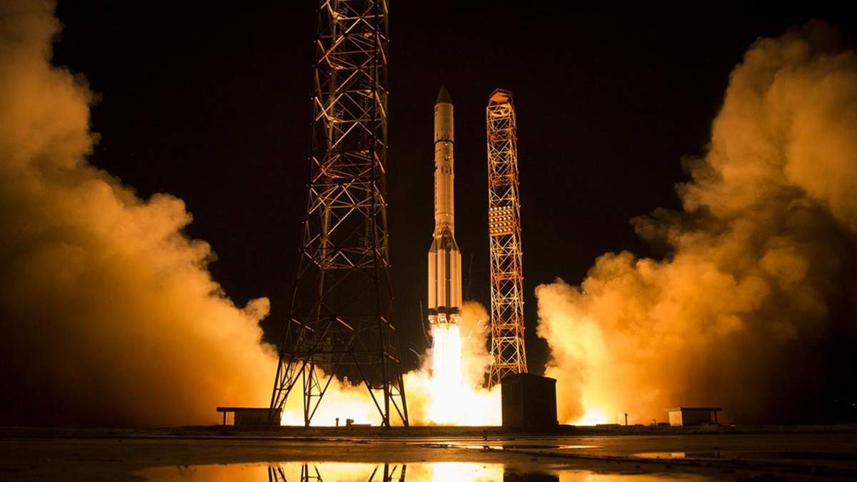 Запуск спутника "Ямал-601" Запуск спутника "Ямал-601"