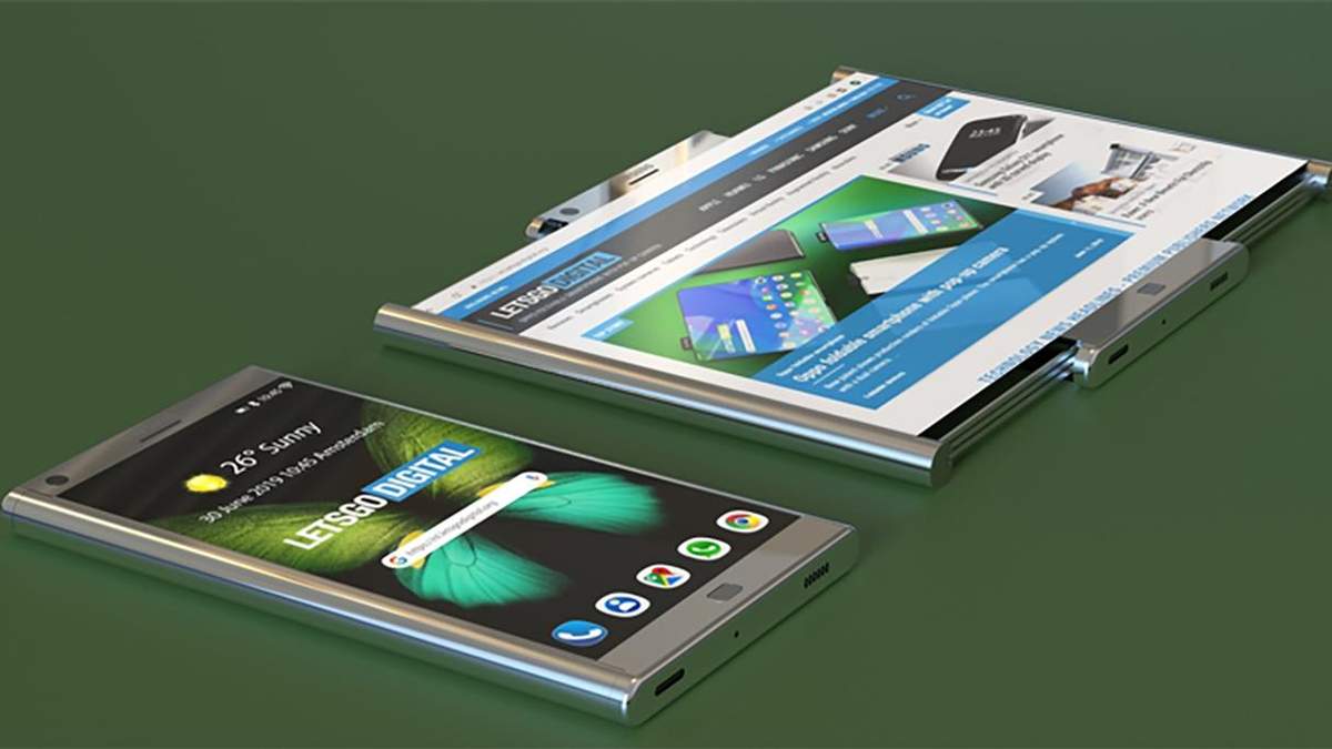 Samsung запатентувала новий гнучкий смартфон Samsung запатентувала новий гнучкий смартфон