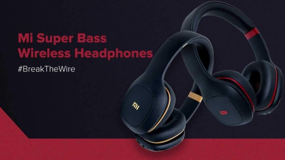 Mi Superbass Wireless Headphones мають стильний дизайн Mi Superbass Wireless Headphones мають стильний дизайн