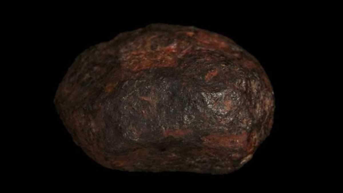 Внутри метеорита нашли нетипичный материал Внутри метеорита нашли нетипичный материал