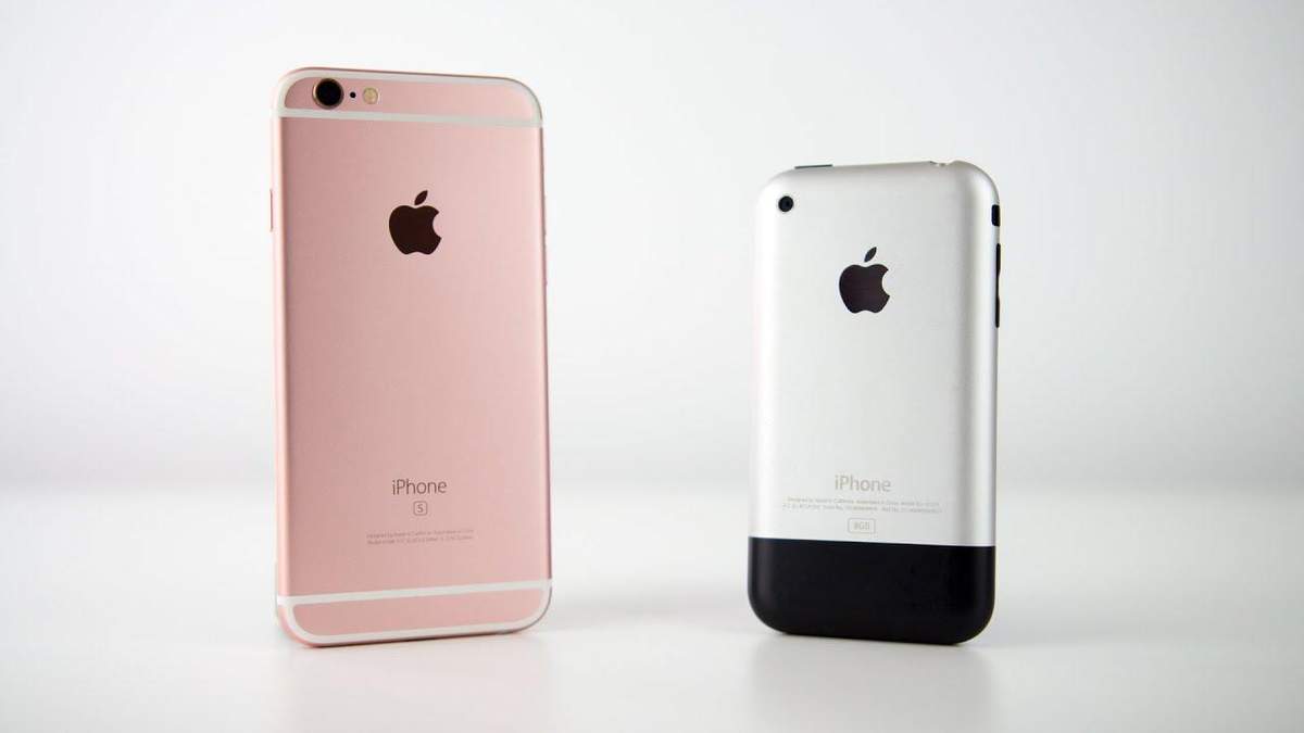 Как менялся iPhone в течение 12 лет Как менялся iPhone в течение 12 лет