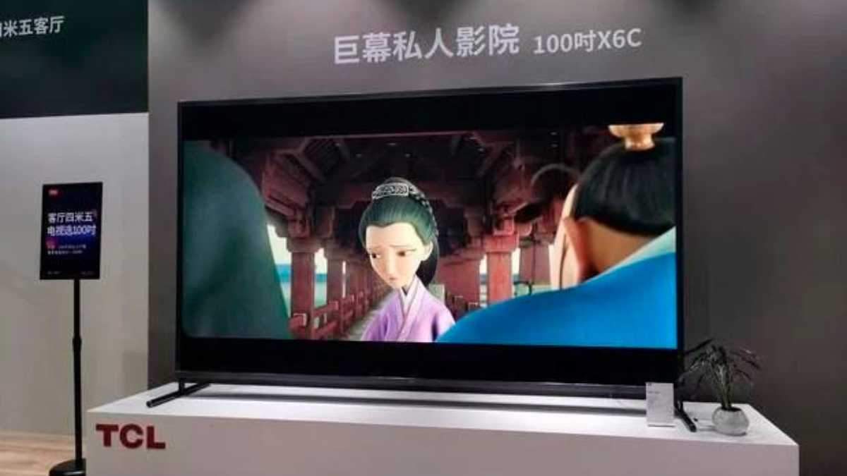 100-дюймовый телевизор TCL 100X6C 100-дюймовый телевизор TCL 100X6C