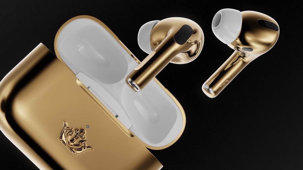 AirPods Pro у золоті AirPods Pro у золоті