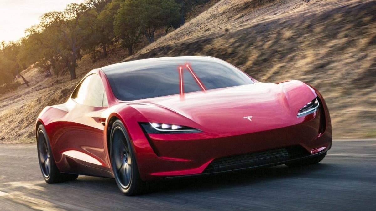 Tesla запатентовала лазерные очистители стекла Tesla запатентовала лазерные очистители стекла