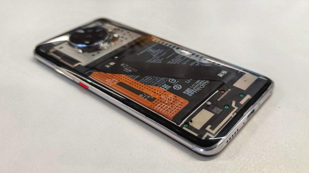 Redmi K30 Pro в прозрачном корпусе фото смартфона Redmi K30 Pro в прозрачном корпусе фото смартфона