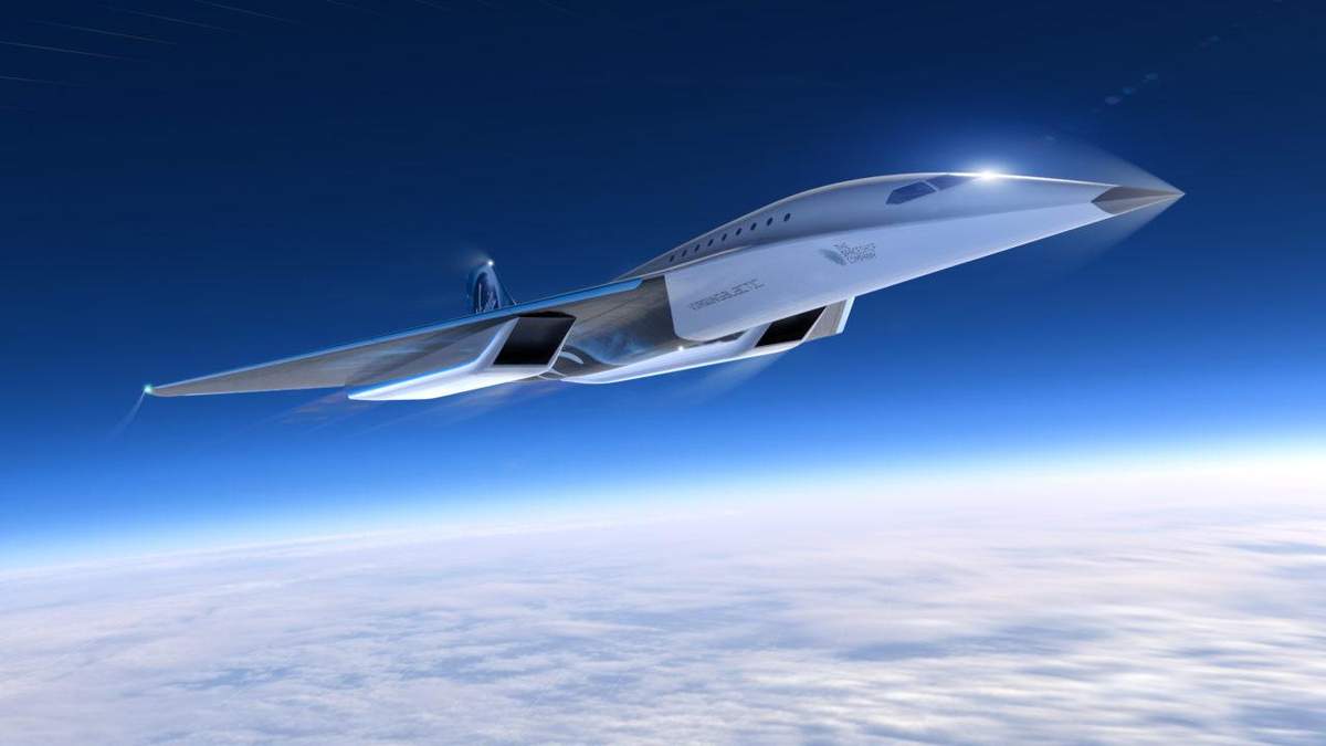 Концепта літака Mach 3 від Virgin Galactic Концепта літака Mach 3 від Virgin Galactic