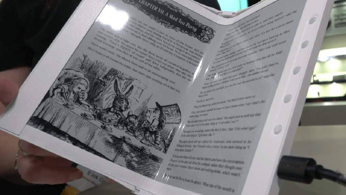 Новый гибкий дисплей E Ink Новый гибкий дисплей E Ink