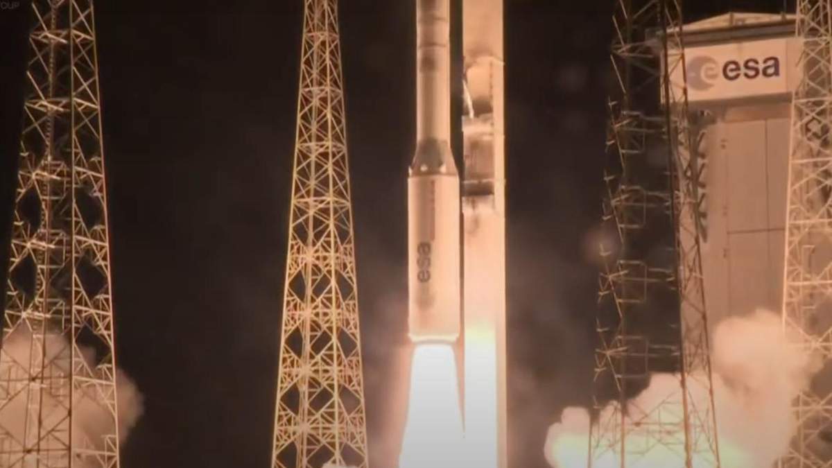Запуск ракети Vega Запуск ракети Vega