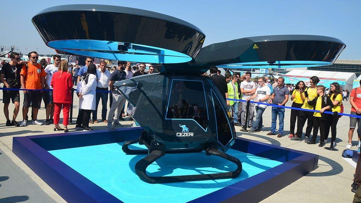 Летающий автомобиль Cezeri Летающий автомобиль Cezeri